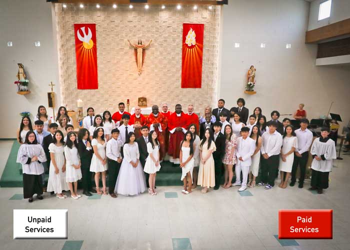 Sacred Heart Confirmation May 13 2023 photos by juan carlos epoof entertainemnt photos