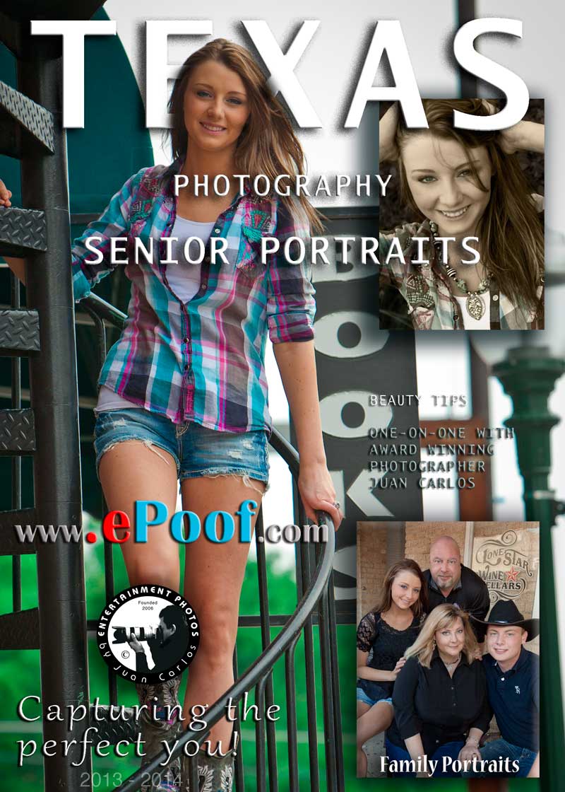 Senior Portraits Magazine by Photographer Juan Carlos Fashion Texas Magazine 2014